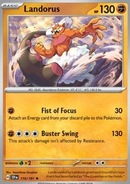 Surging Sparks 110/191 Landorus (Holo)