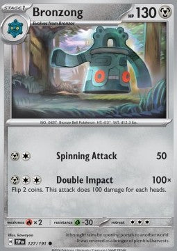 Surging Sparks 127/191 Bronzong (Reverse Holo)