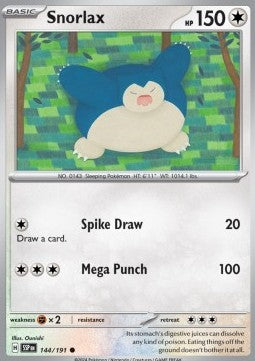 Surging Sparks 144/191 Snorlax