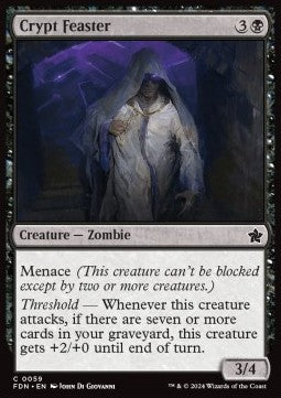 Magic the Gathering Foundations 0059 Crypt Feaster