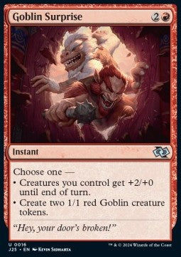 MTG Foundations Jumpstart 0016 Goblin Surprise