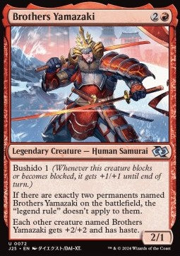 MTG Foundations Jumpstart 0072 Brothers Yamazaki