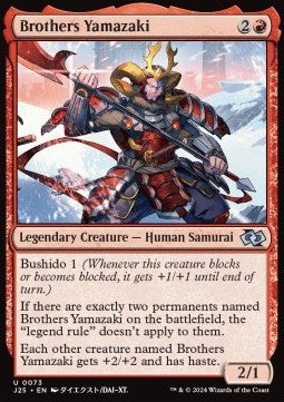 MTG Foundations Jumpstart 0073 Brothers Yamazaki