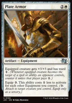 MTG Foundations Jumpstart 0100 Plate Armor