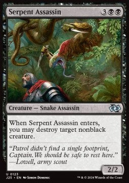 MTG Foundations Jumpstart 0123 Serpent Assassin