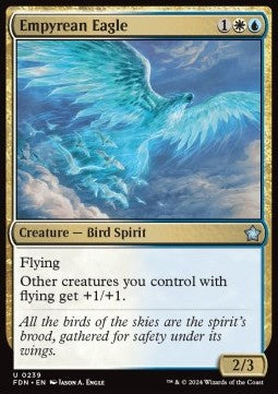 Magic the Gathering Foundations 0239 Empyrean Eagle