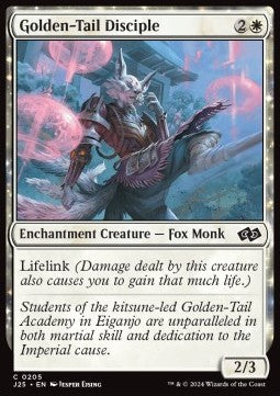 MTG Foundations Jumpstart 0205 Golden-Tail Disciple