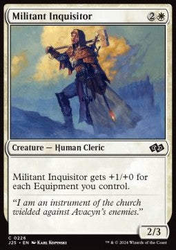 MTG Foundations Jumpstart 0226 Militant Inquisitor