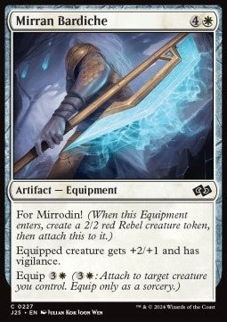 MTG Foundations Jumpstart 0227 Mirran Bardiche