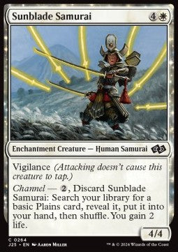 MTG Foundations Jumpstart 0254 Sunblade Samurai