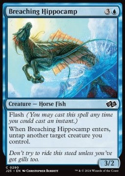 MTG Foundations Jumpstart 0290 Breaching Hippocamp