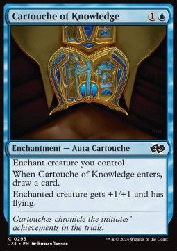 MTG Foundations Jumpstart 0295 Cartouche of Knowledge