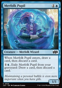 MTG Foundations Jumpstart 0326 Merfolk Pupil