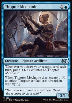 MTG Foundations Jumpstart 0372 Thopter Mechanic