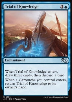 MTG Foundations Jumpstart 0379 Trial of Knowledge