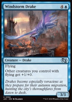 MTG Foundations Jumpstart 0392 Windstorm Drake