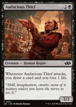 MTG Foundations Jumpstart 0401 Audacious Thief