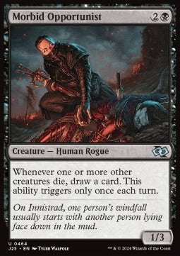 MTG Foundations Jumpstart 0464 Morbid Opportunist