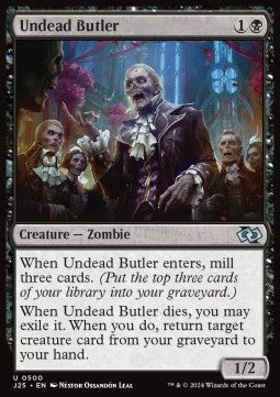 MTG Foundations Jumpstart 0500 Undead Butler