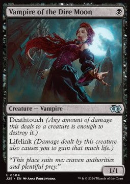 MTG Foundations Jumpstart 0504 Vampire of the Dire Moon