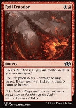 MTG Foundations Jumpstart 0592 Roil Eruption