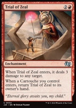 MTG Foundations Jumpstart 0604 Trial of Zeal