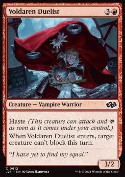 MTG Foundations Jumpstart 0612 Voldaren Duelist