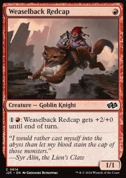 MTG Foundations Jumpstart 0614 Weaselback Redcap