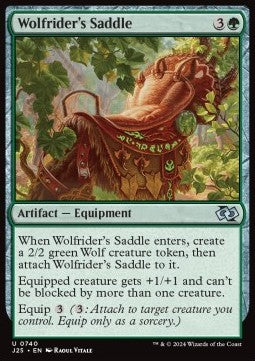 MTG Foundations Jumpstart 0740 Wolfrider's Saddle