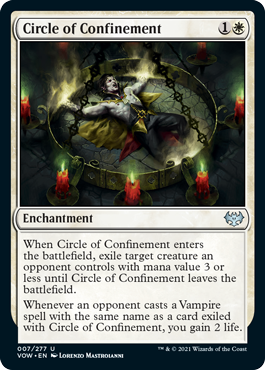 Innistrad: Crimson Vow 007/277 Circle of Confinement (Foil)