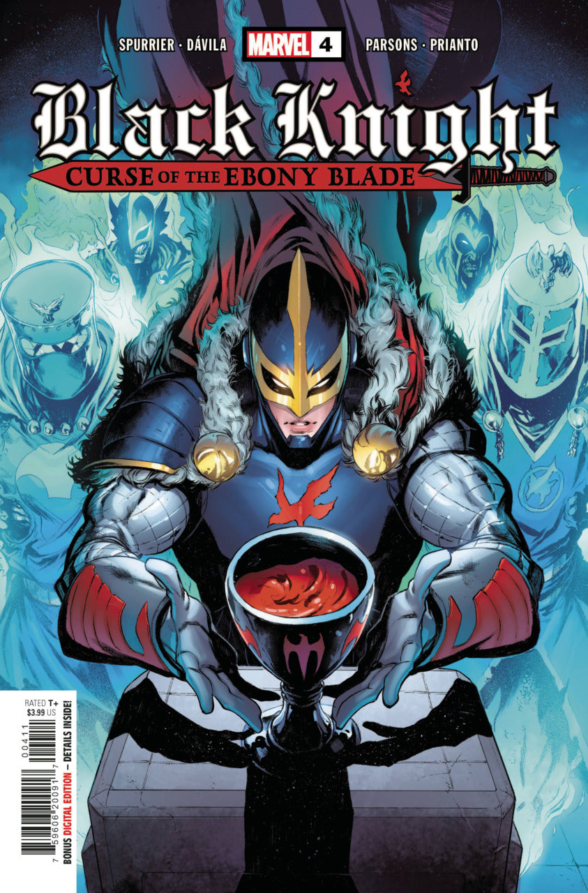 Black Knight Curse of the Ebony Blade #4 Marvel Comics (2021)