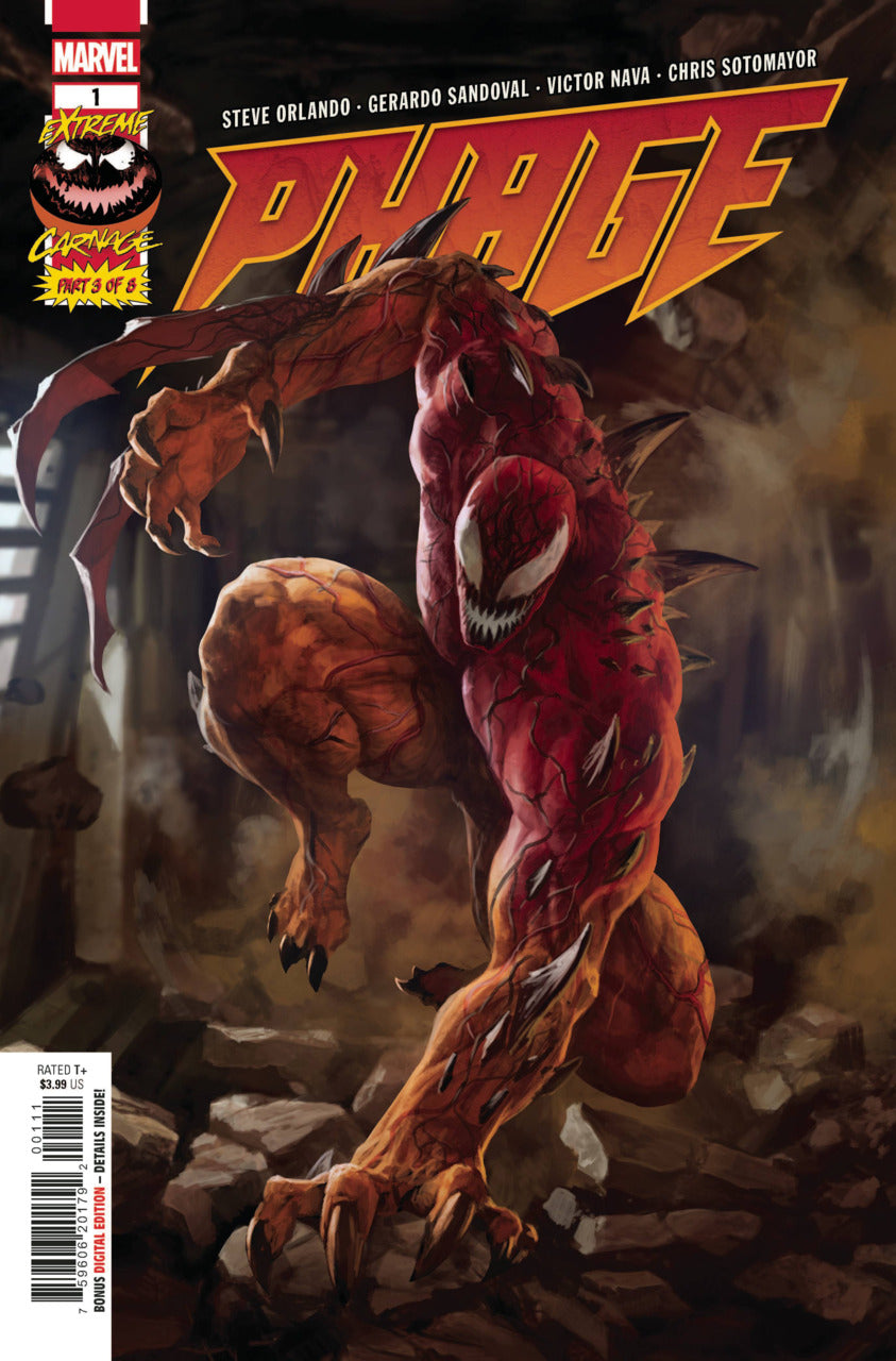 Extreme Carnage Phage #1 Marvel Comics (2021)