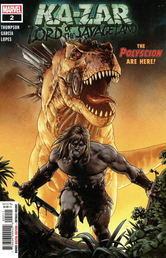 Ka-Zar Lord of the Savage Land #2 Marvel Comics (2021)