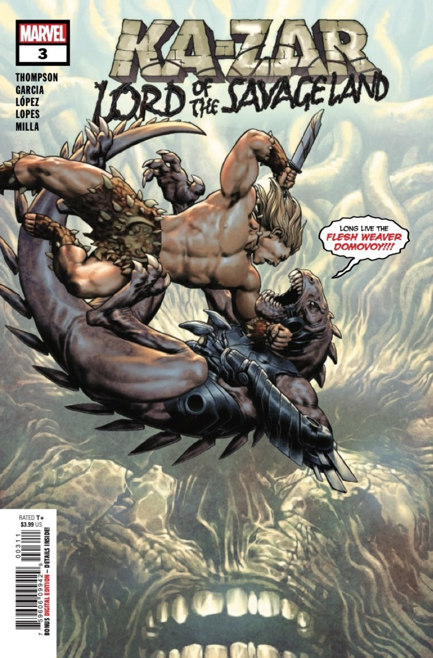 Ka-Zar Lord of the Savage Land #3 Marvel Comics (2021)