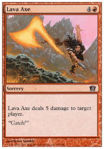 Eighth Edition 197/350 Lava Axe