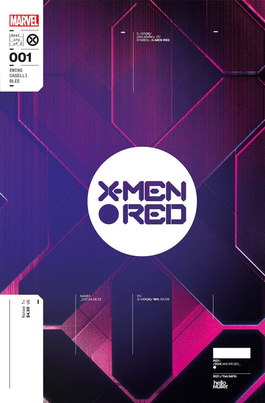 X-men Red #001 Marvel Comics (2022)