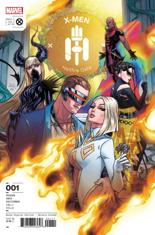 X-men Hellfire Gala #1 Marvel Comics (2022)