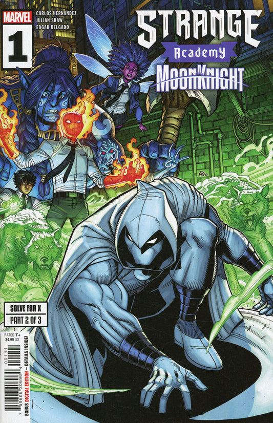 Strange Academy Moon Knight #1 Marvel Comics (2023)