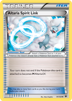 Fates Collide 091/124 Altaria Spirit Link (Reverse Holo)