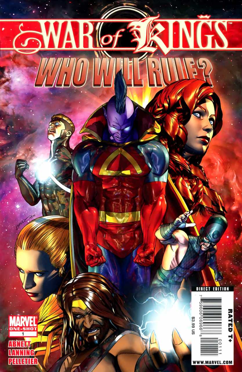 War of Kings Who Will Rule #1 Marvel Comics (2009)