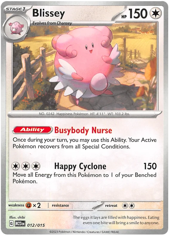 McDonalds 2023 012/015 Blissey