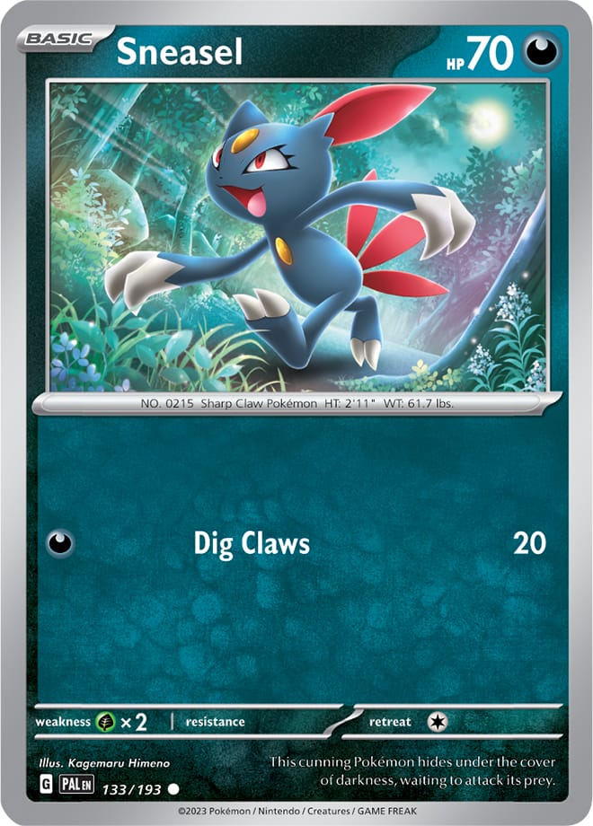 Paldea Evolved 133/193 Sneasel