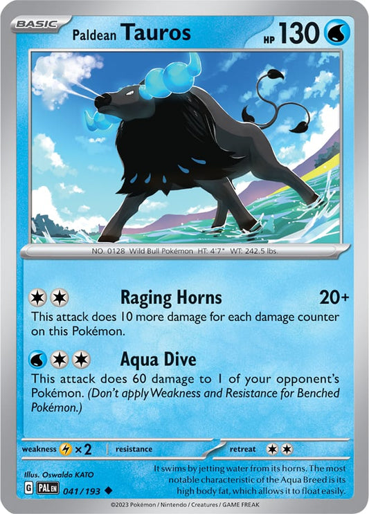 Paldea Evolved 041/193 Paldean Tauros