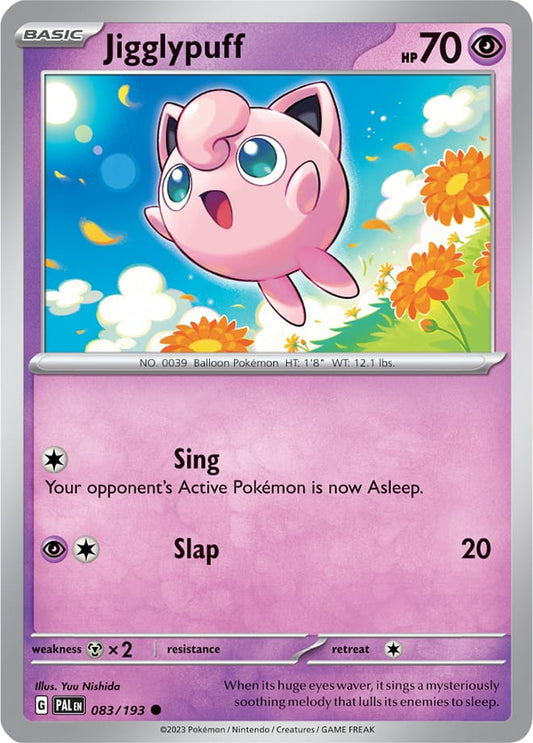 Paldea Evolved 083/193 Jigglypuff