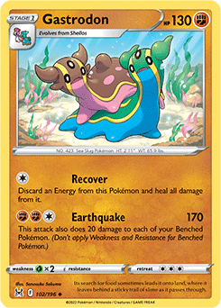 Lost Origin 102/196 Gastrodon (Reverse Holo)