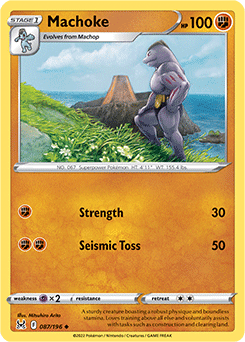 Lost Origin 087/196 Machoke (Reverse Holo)