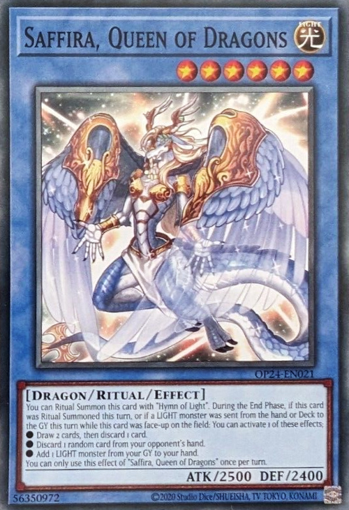 Saffira, Queen of Dragons (OP24-EN021)