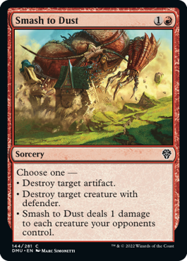 Dominaria United 144/281 Smash to Dust (Foil)