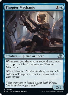 The Brothers' War 068/287 Thopter Mechanic (Foil)