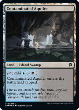 Dominaria United 245/281 Contaminated Aquifer (Foil)